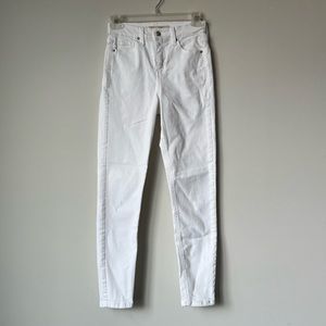 TOPSHOP | MOTO JAMIE WHITE HIGH RISE SKINNY JEANS